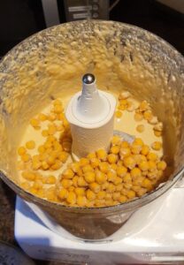 adding in the chick peas