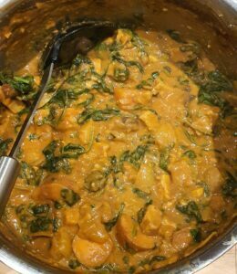 African Sweet Potato Curry