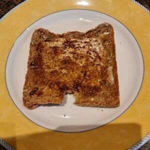 buttered toast with natex/marmite
