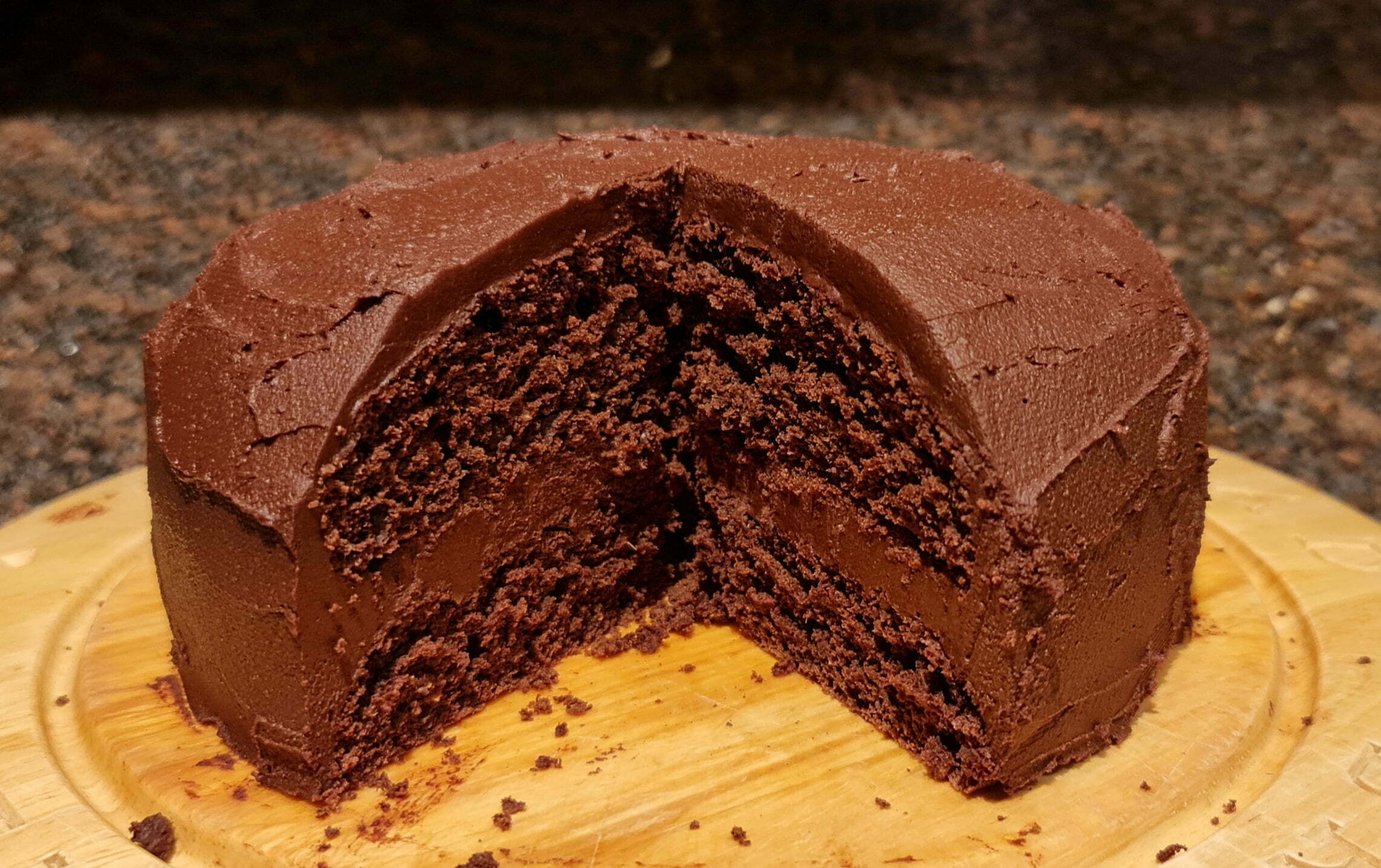Rich Vegan Chocolate Cake
