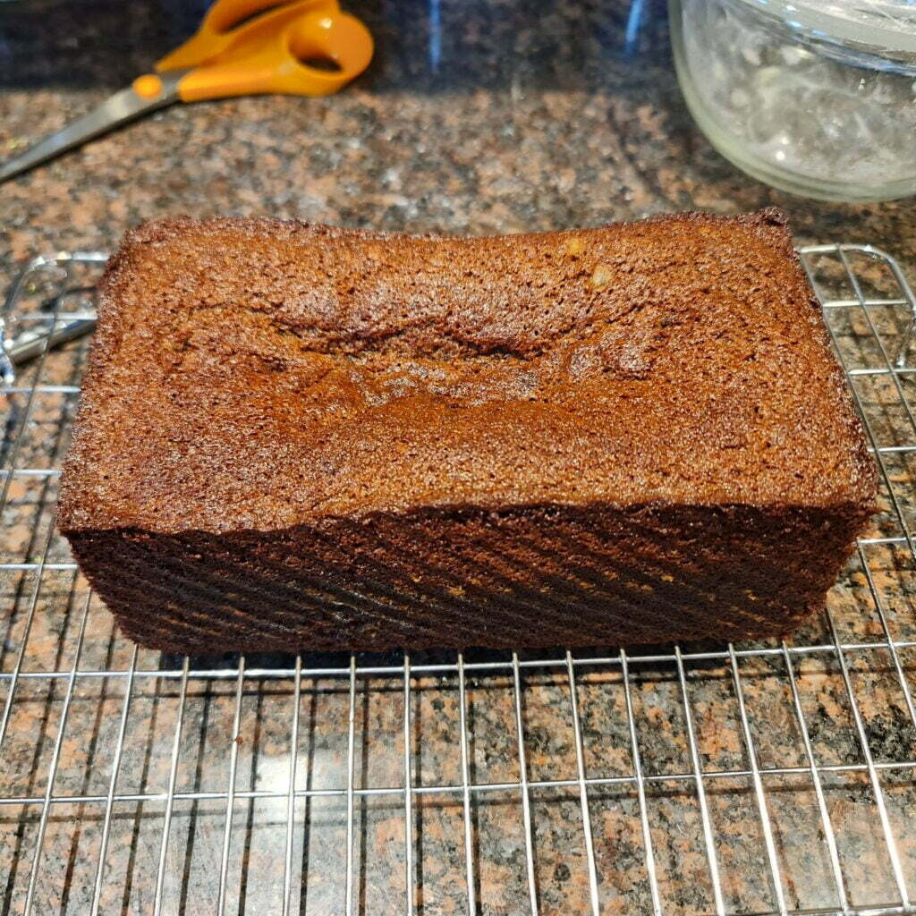 finished ginger loaf