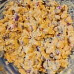 mixed coronation chickpea ready to serve