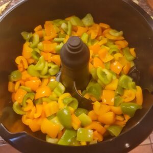 actifrying the peppers