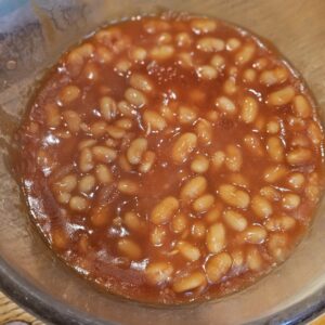 beans heated up