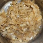 Vegan hotdog with onions